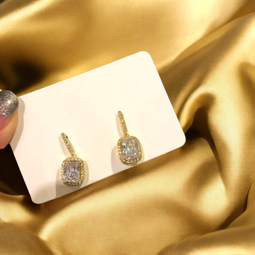 Green bliss - drop earrings