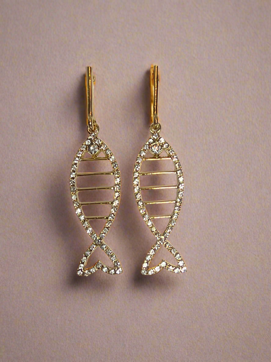 Pisces 🐟 - drop earrings