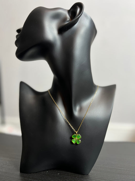 Lucky Clover Necklace - 18k gold plated Necklace