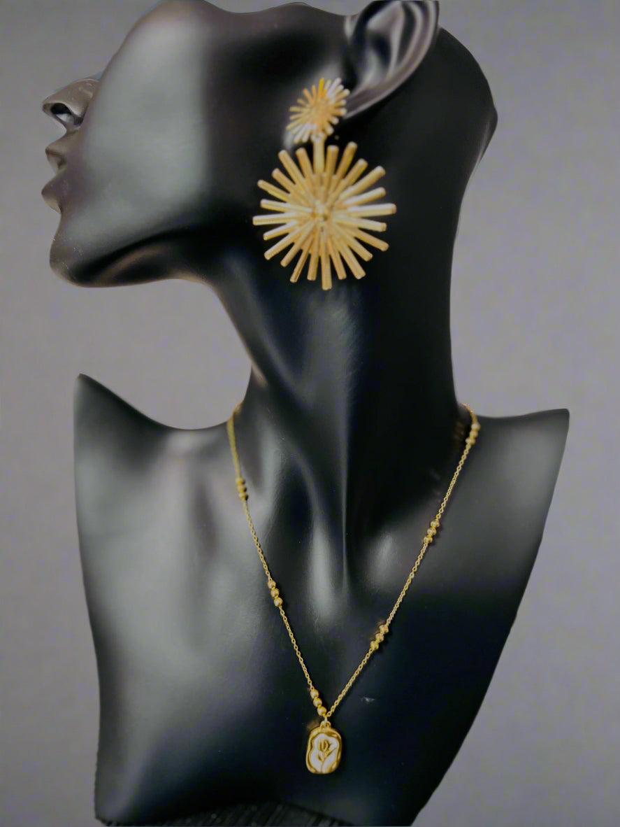 Rosalia -18k Gold plated Necklace