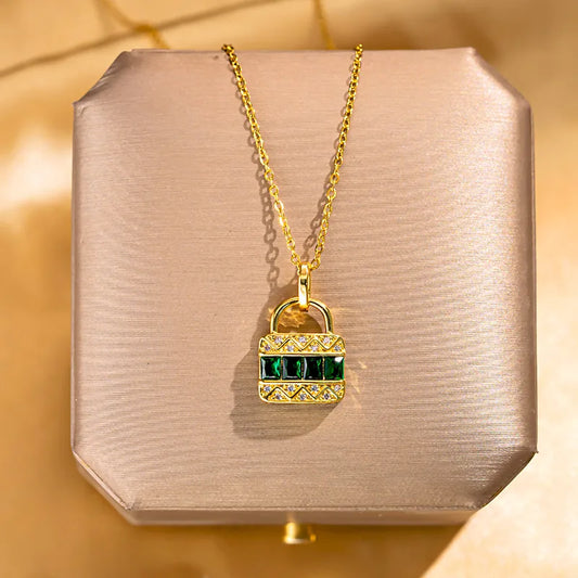 Heart's key - 18k gold plated Necklace