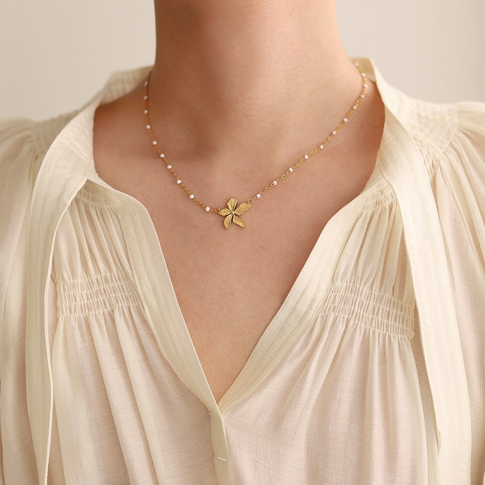 Pixie dust - 18k gold plated daily wear Dazzle necklace collection