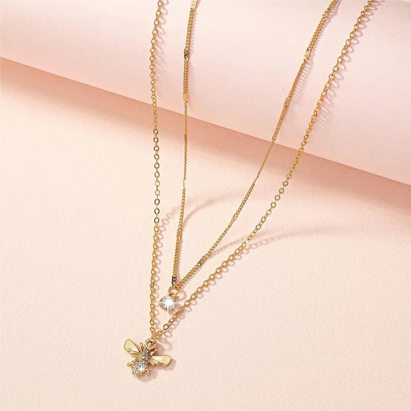 Bee Bae double layer - Dazzle Necklace collection