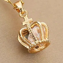 Crown - 18k gold plated Necklace
