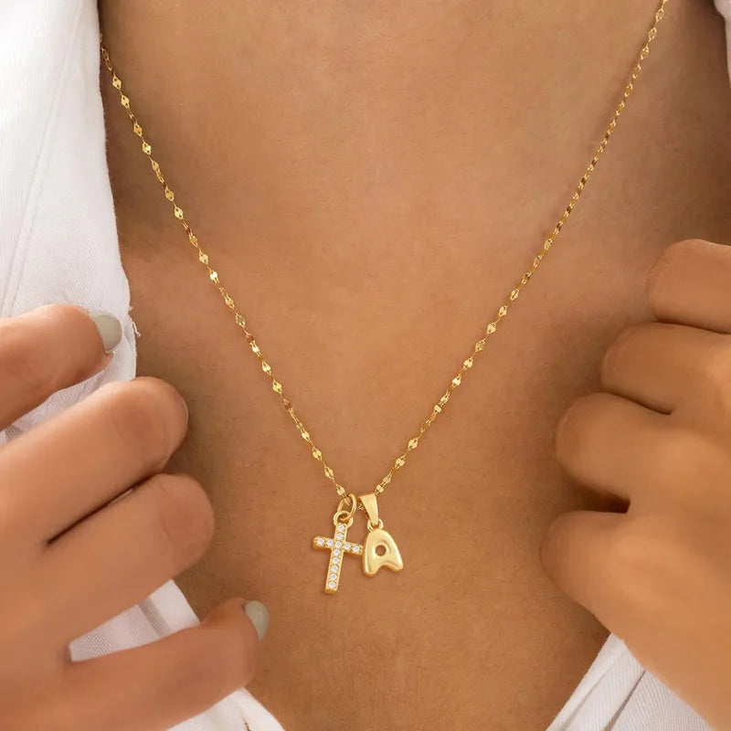 A & J - Alphabet Necklace
