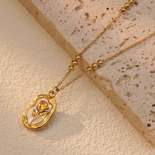Rosalia -18k Gold plated Necklace