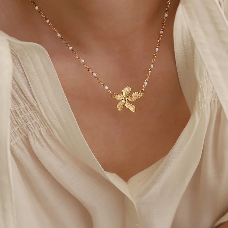 Pixie dust - 18k gold plated daily wear Dazzle necklace collection